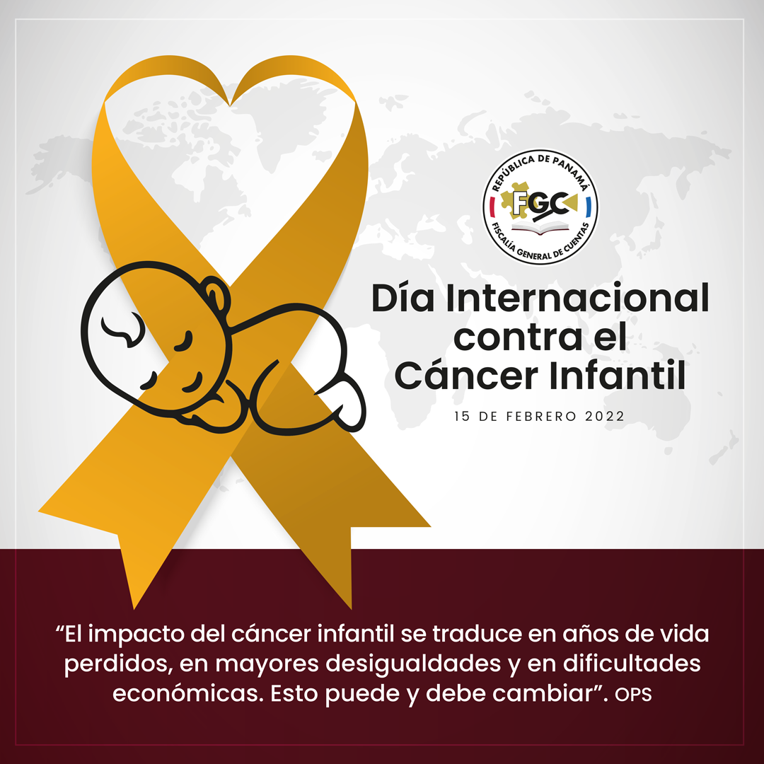 El Día Internacional de lucha contra el Cáncer Infantil – Fiscalía General  de Cuentas